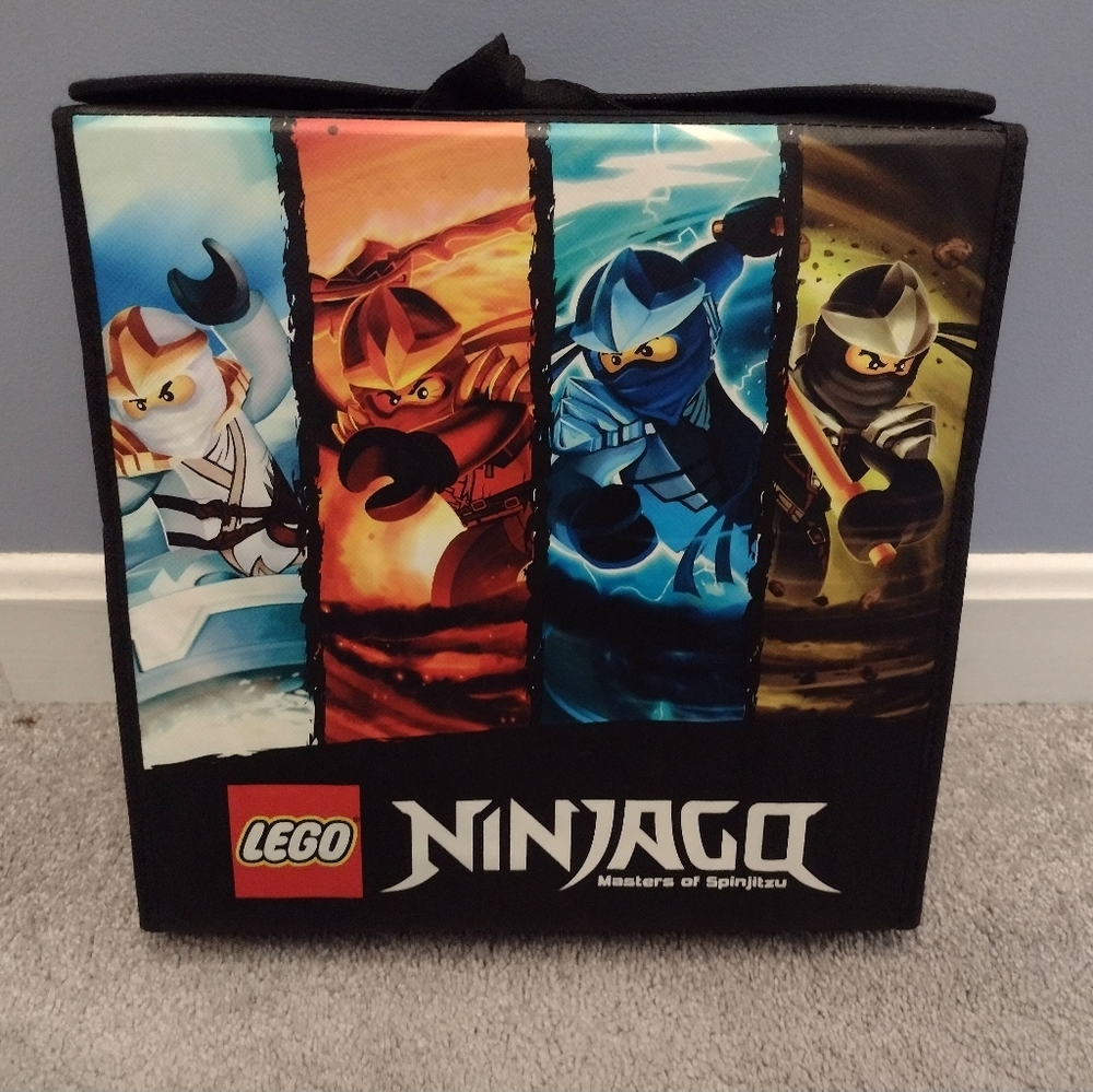 NWT Lego Ninjago Masters Of Spinjitzu Battle Arena Storage Carrying Case Playmat